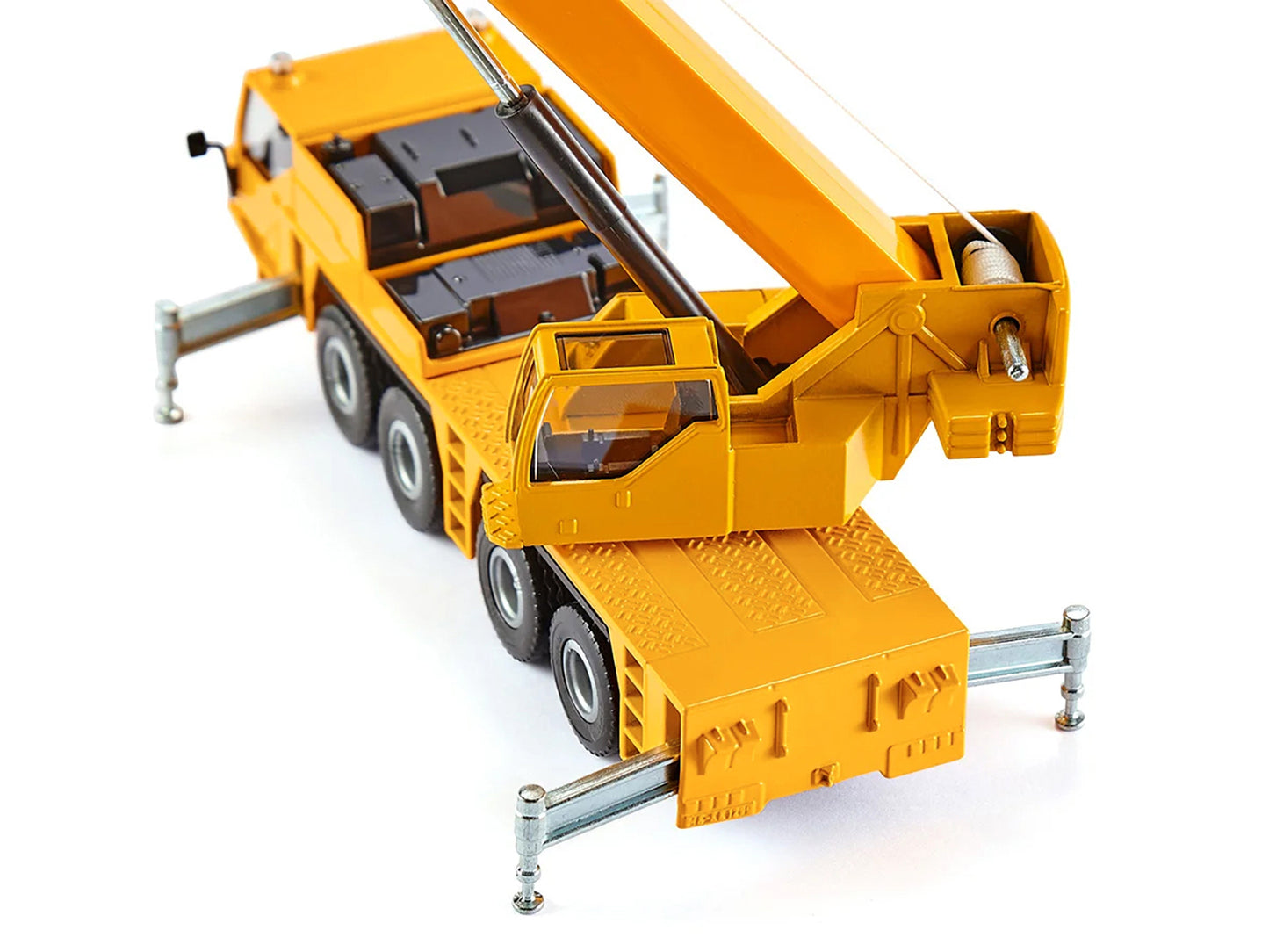 Mobile Crane Yellow 1/55 Diecast Model by Siku-DiecastModeler.com