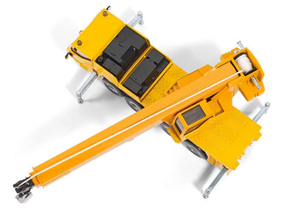Mobile Crane Yellow 1/55 Diecast Model by Siku-DiecastModeler.com