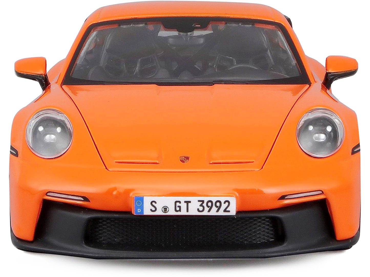 Porsche 911 GT3 Orange 1/24 Diecast Model Car by Bburago-DiecastModeler.com