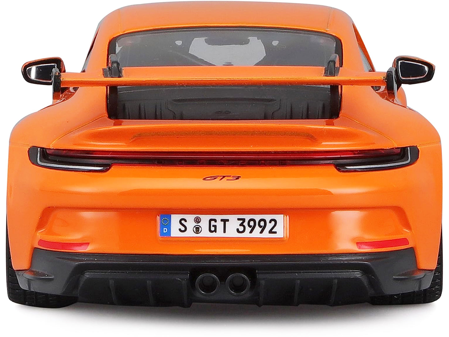 Porsche 911 GT3 Orange 1/24 Diecast Model Car by Bburago-DiecastModeler.com