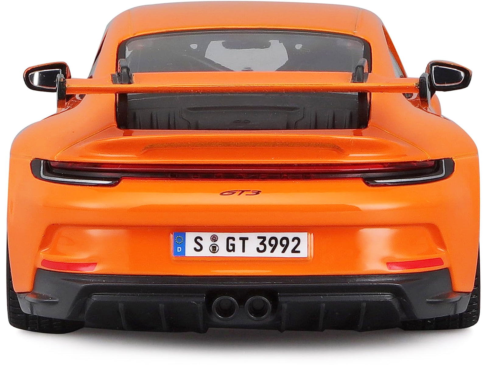 Porsche 911 GT3 Orange 1/24 Diecast Model Car by Bburago-DiecastModeler.com