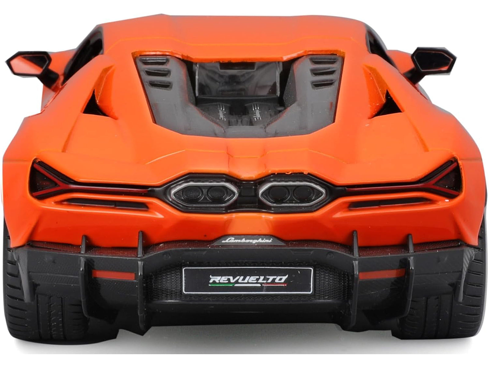Lamborghini Revuelto Orange "Italian Design" Series 1/24 Diecast Model Car by Bburago-DiecastModeler.com