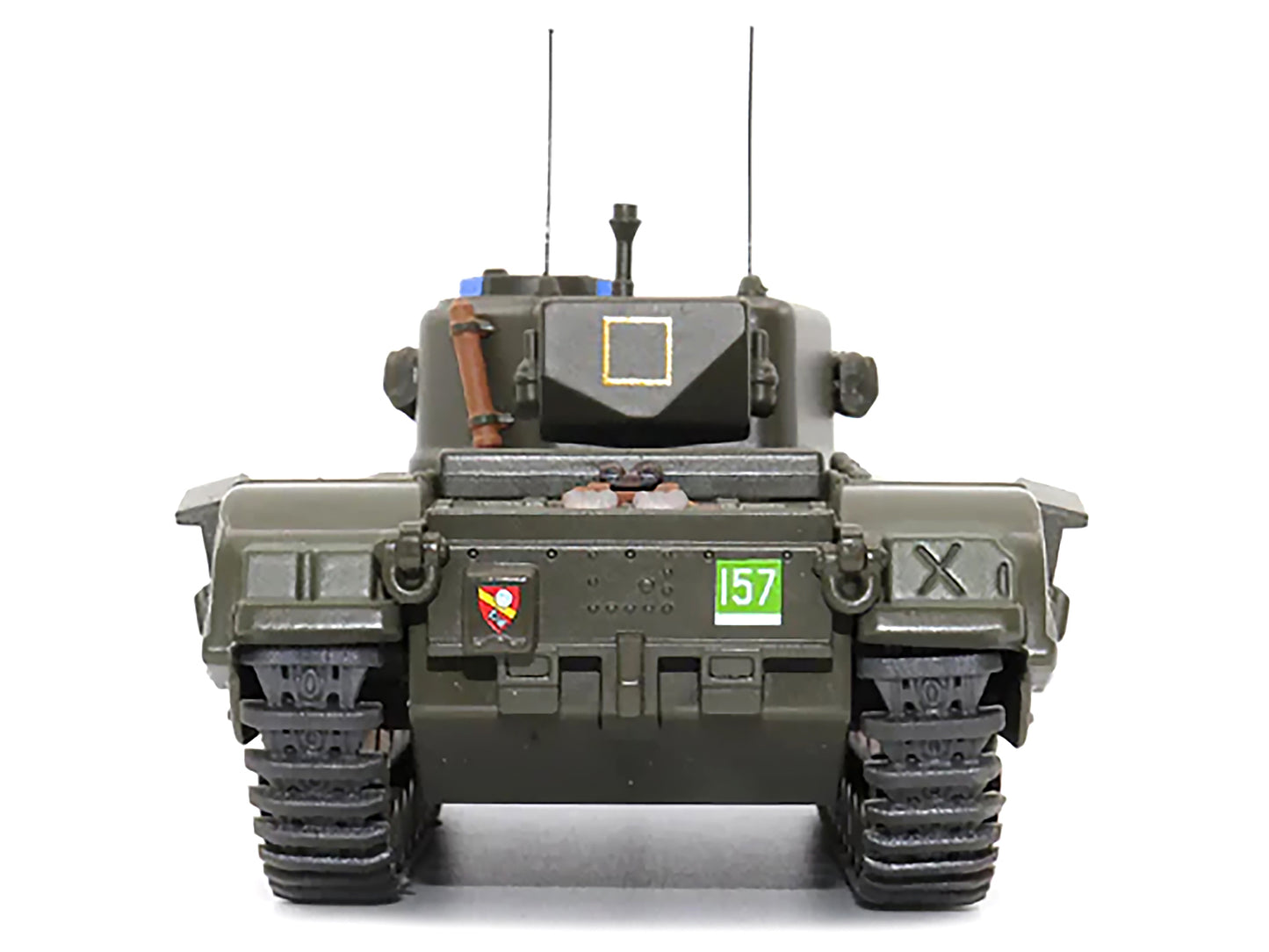 Infantry Tank Mk. IV Churchill Mk. VII "Briton" "UK 34th Tank Brigade France July 1944" 1/43 Diecast Model by AFVs of WWII-DiecastModeler.com