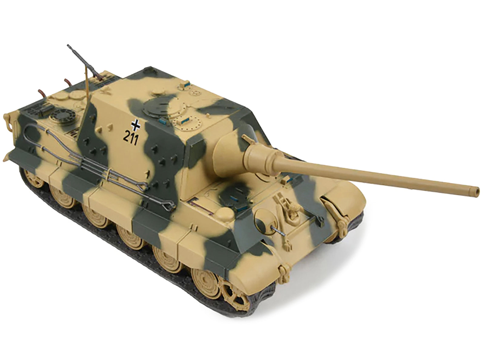 German Sd. Kfz. 186 Jagdpanzer VI Jagdtiger Heavy Tank Destroyer #211 with Henschel Turret "Schwere Panzerjager Abteilung 512 Germany 1945" 1/43 Diecast Model by AFVs of WWII-DiecastModeler.com