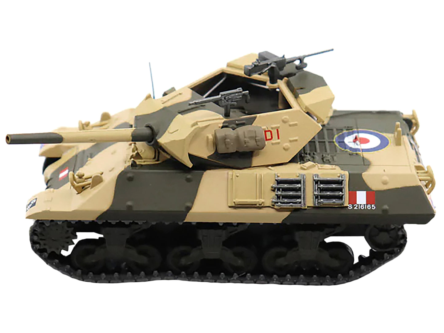M10 Tank Destroyer D1 #77 "U.S.A. 72nd Anti-Tank Regiment 6th Armored Division Italy August 1944" 1/43 Diecast Model by AFVs of WWII-DiecastModeler.com