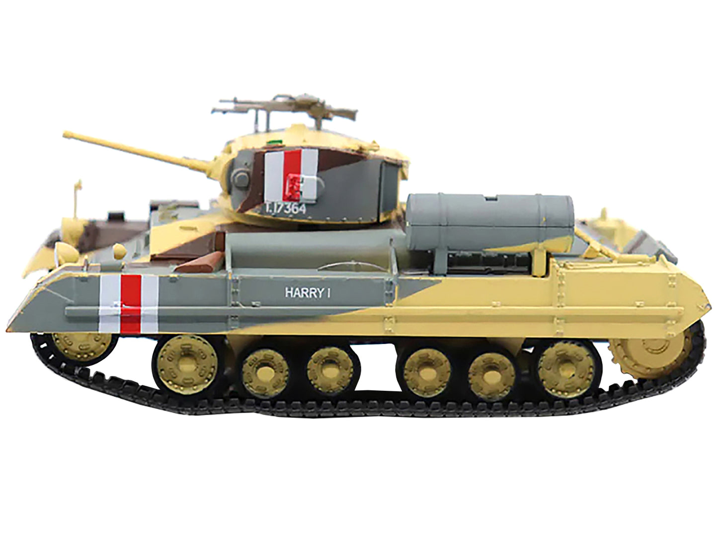 "Valentine MK.II" Infantry Tank MK.III "Harry I" "UK 8th Royal Tank Regiment Libya November 1941" 1/43 Diecast Model by AFVs of WWII-DiecastModeler.com