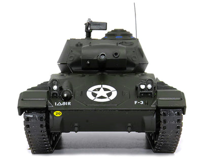 M24 "Chaffee" Tank #3 "U.S.A. 1st Armored Division Italy April 1945" 1/43 Diecast Model by AFVs of WWII-DiecastModeler.com
