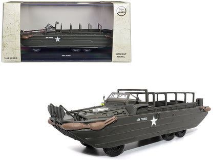 GMC DUKW Amphibious Vehicle Olive Drab "United States Army" 1/43 Diecast Model by Militaria Die Cast-DiecastModeler.com