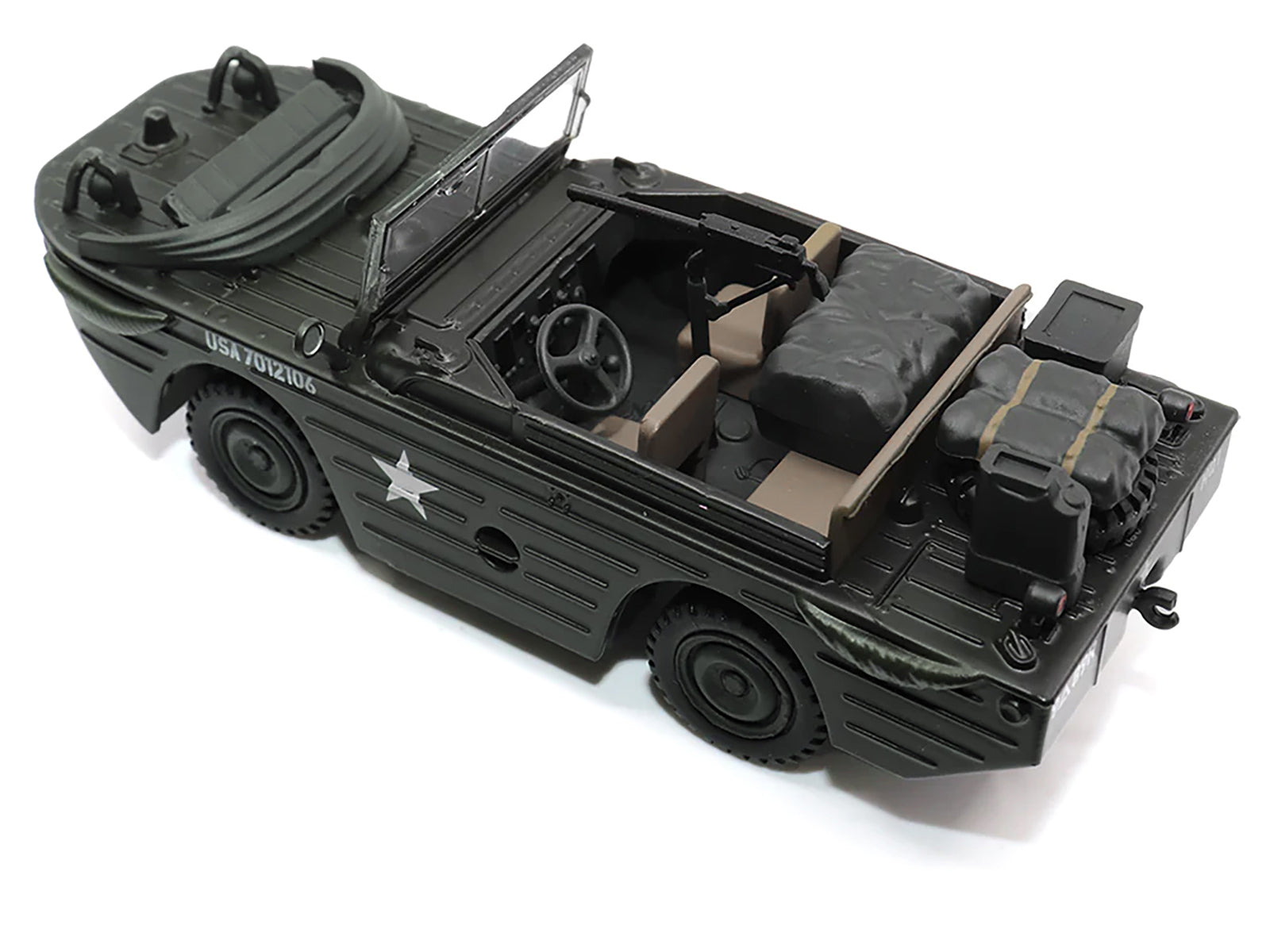 Ford GPA Amphibious Vehicle Olive Drab "United States Army" 1/43 Diecast Model by Militaria Die Cast-DiecastModeler.com