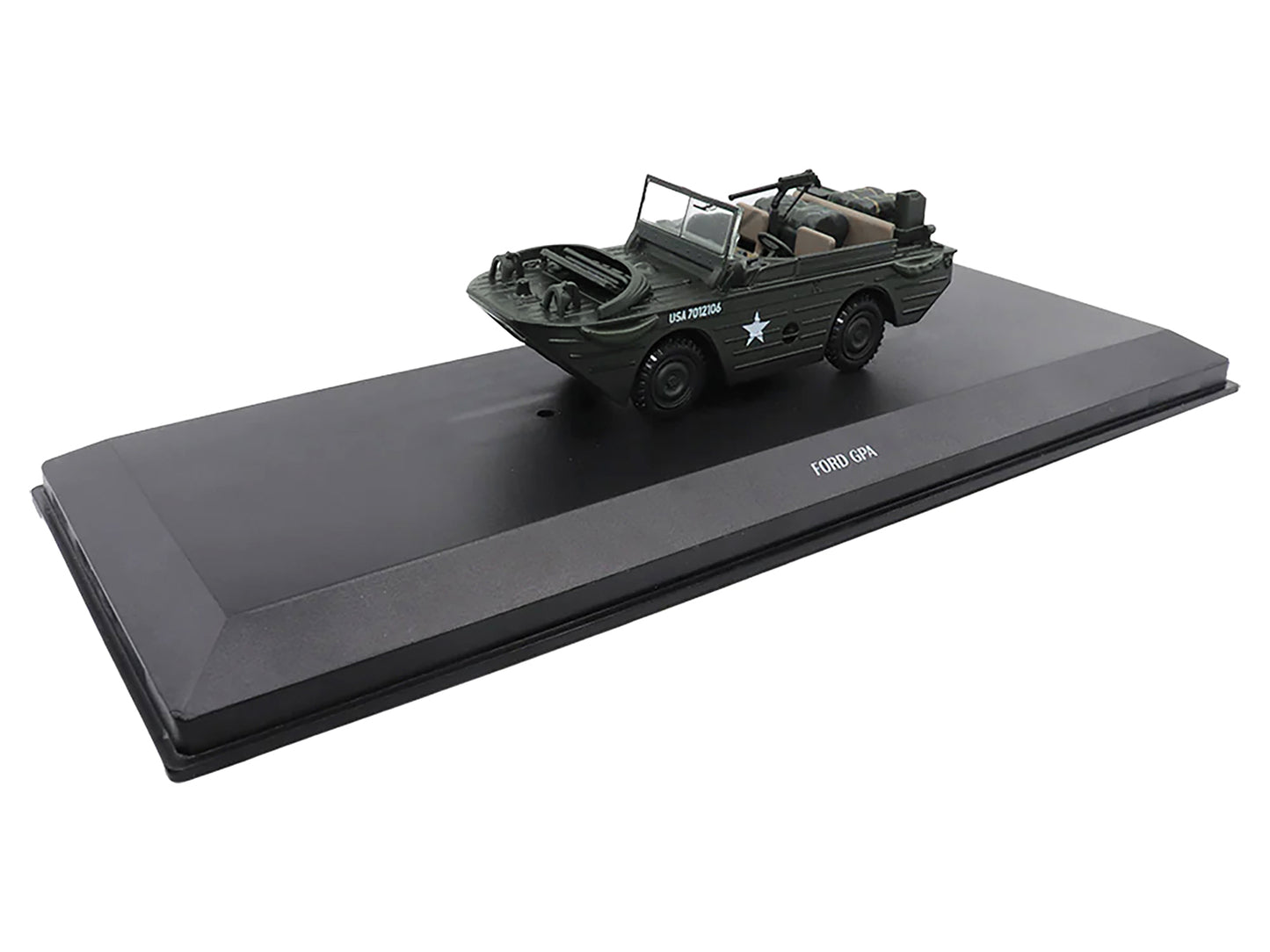 Ford GPA Amphibious Vehicle Olive Drab "United States Army" 1/43 Diecast Model by Militaria Die Cast-DiecastModeler.com