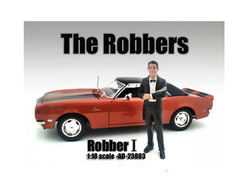 "The Robbers" Robber I Figure For 1:18 Scale Models by American Diorama-DiecastModeler.com