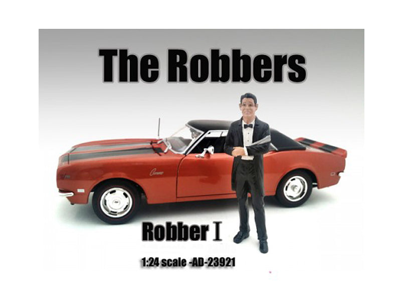 "The Robbers" Robber I Figure For 1:24 Scale Models by American Diorama-DiecastModeler.com