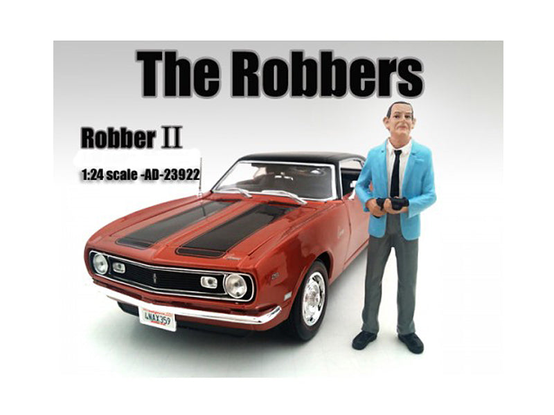 "The Robbers" Robber II Figure For 1:24 Scale Models by American Diorama-DiecastModeler.com