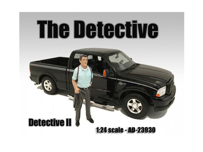 "The Detective #2" Figure For 1:24 Scale Models by American Diorama-DiecastModeler.com