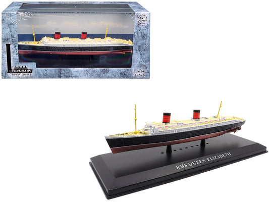 RMS Queen Elizabeth Passenger Ship 1/1250 Diecast Model by Legendary Cruise Ships-DiecastModeler.com