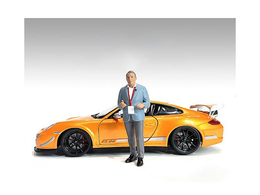 "On-Air" Figure 2 for 1/24 Scale Models by American Diorama-DiecastModeler.com