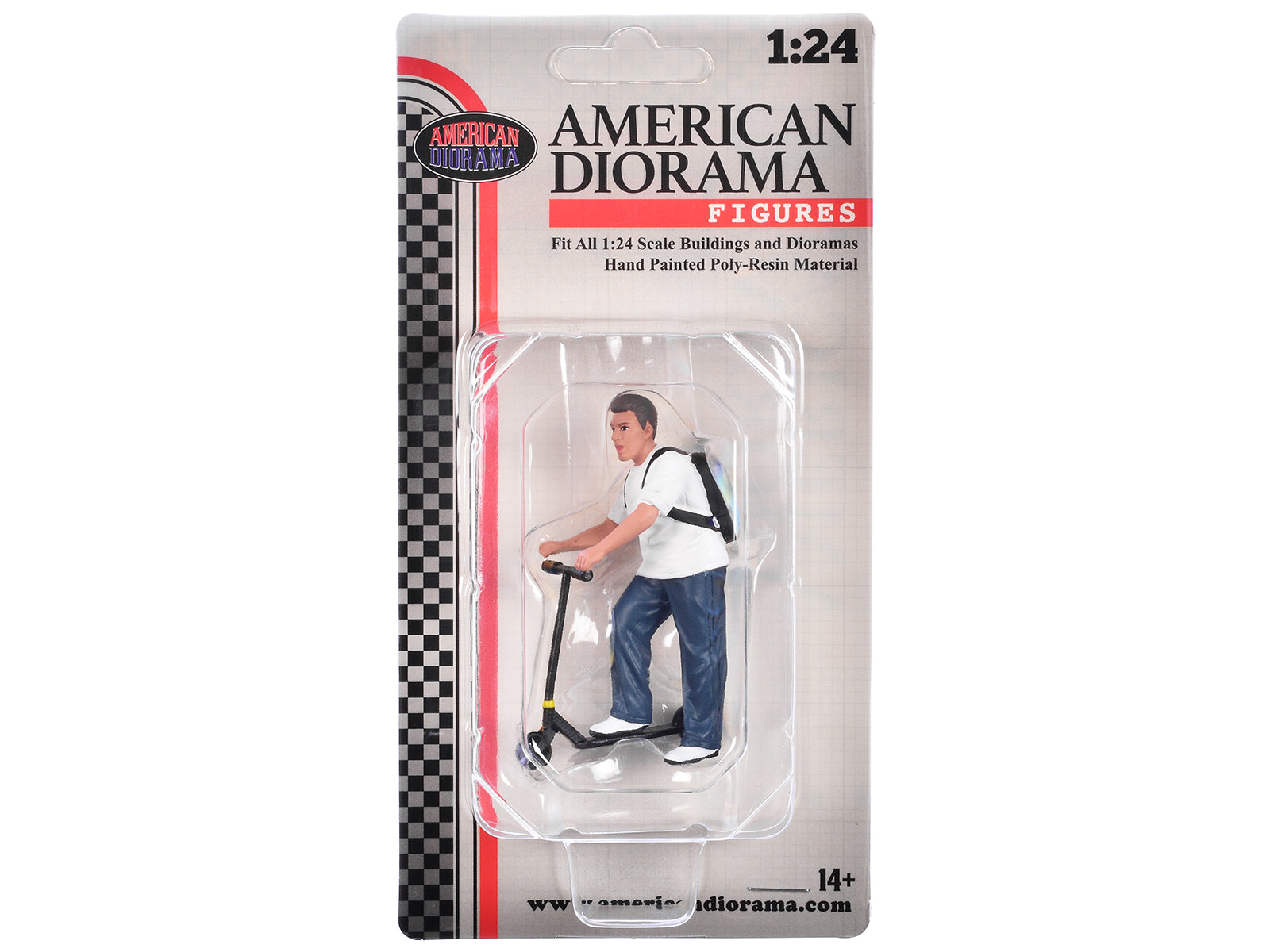 "Figure24 Series 2" Figure 1 for 1/24 Scale Models by American Diorama-DiecastModeler.com
