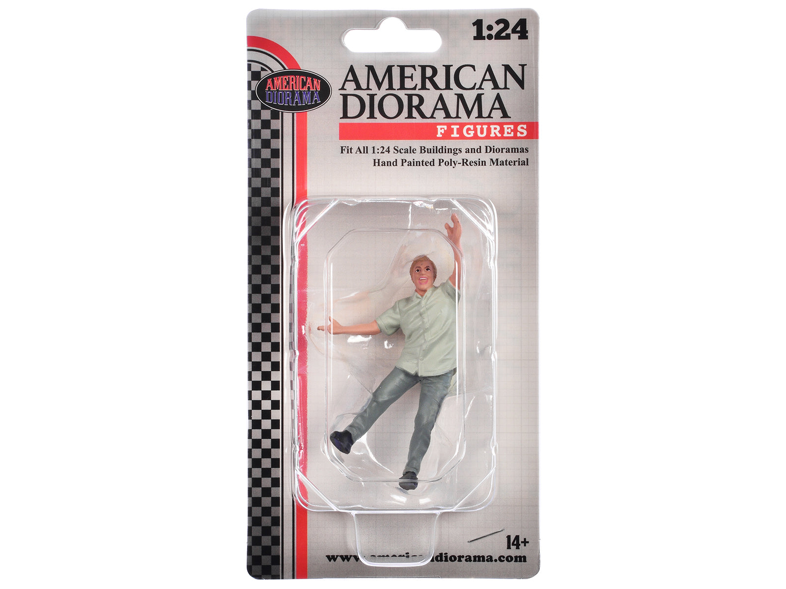 "Figure24 Series 2" Figure 5 for 1/24 Scale Models by American Diorama-DiecastModeler.com