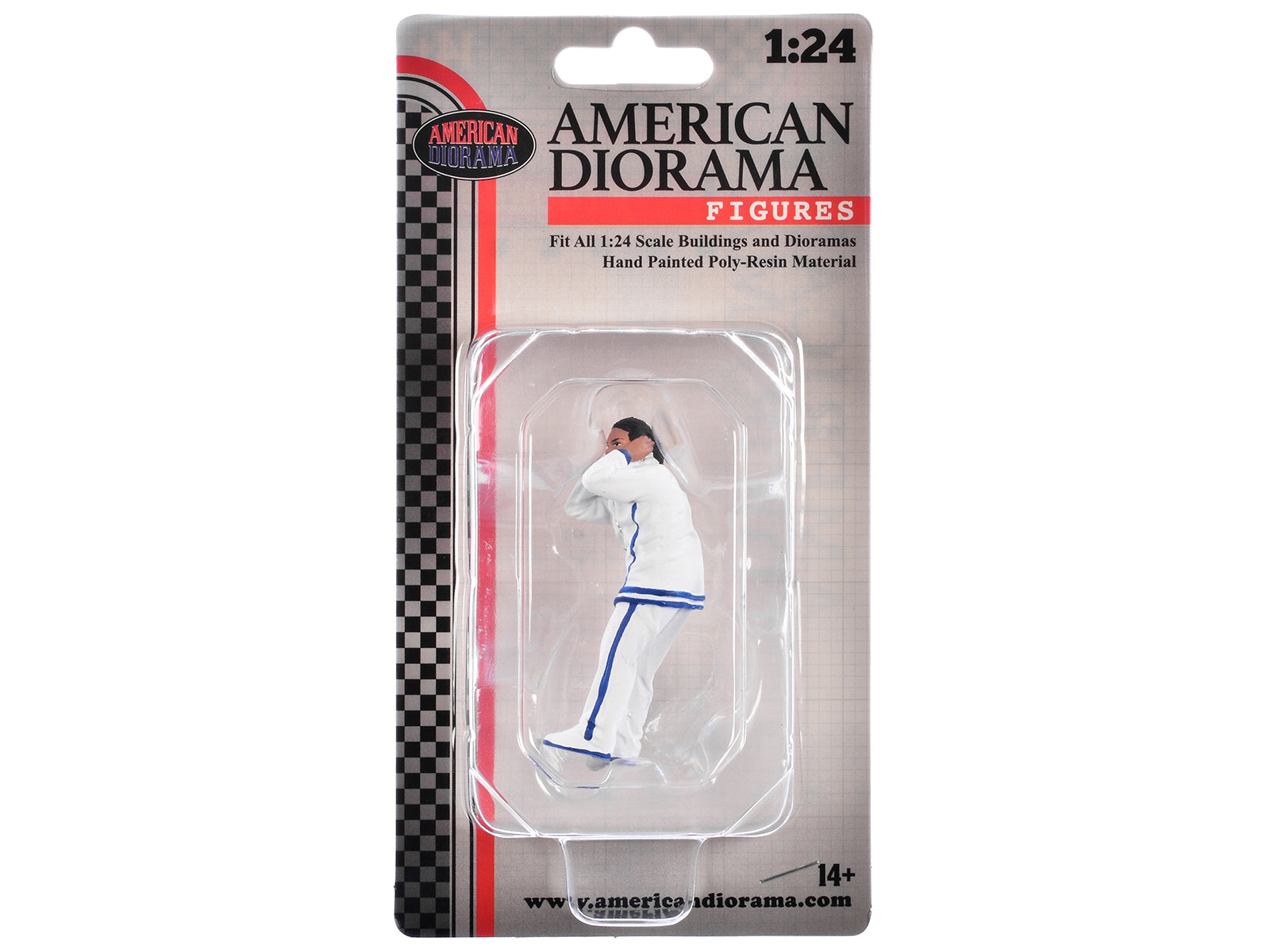 "Figure24 Series 2" Figure 6 for 1/24 Scale Models by American Diorama-DiecastModeler.com