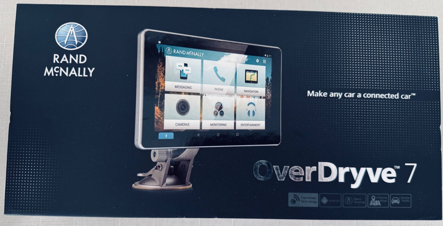 Rand McNally OverDryve 7 Pro 7 inch Truck Navigation-DiecastModeler.com