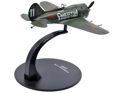 Polikarpov I-16 Fighter Plane (USSR 1933) 1/72 Diecast Model by Warbirds of WWII-DiecastModeler.com
