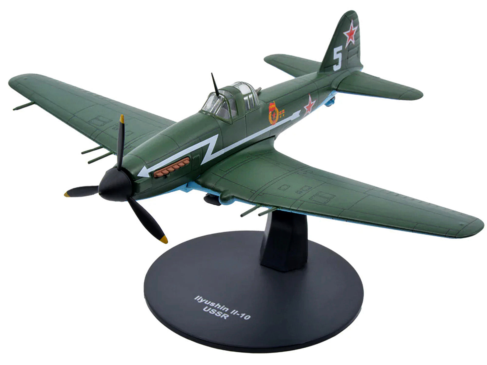 Ilyushin IL-10 Ground Attack Aircraft (USSR 1944) 1/72 Diecast Model by Warbirds of WWII-DiecastModeler.com