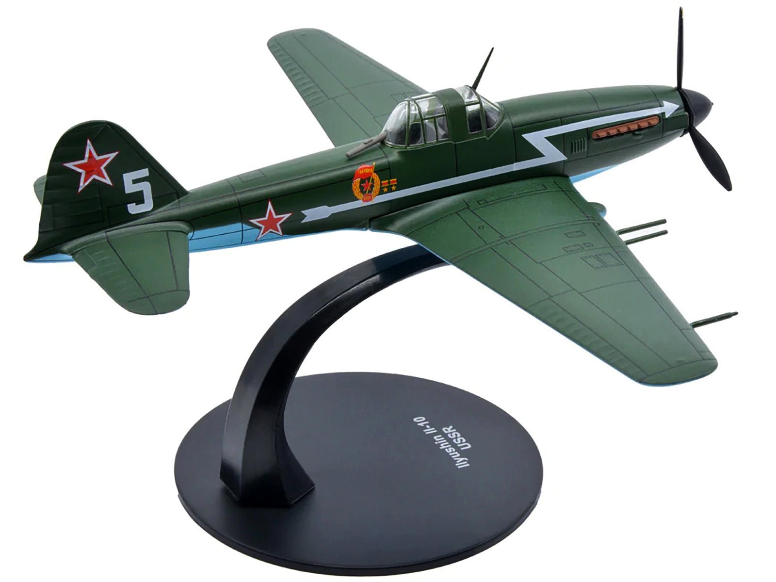 Ilyushin IL-10 Ground Attack Aircraft (USSR 1944) 1/72 Diecast Model by Warbirds of WWII-DiecastModeler.com