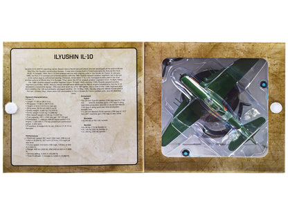 Ilyushin IL-10 Ground Attack Aircraft (USSR 1944) 1/72 Diecast Model by Warbirds of WWII-DiecastModeler.com