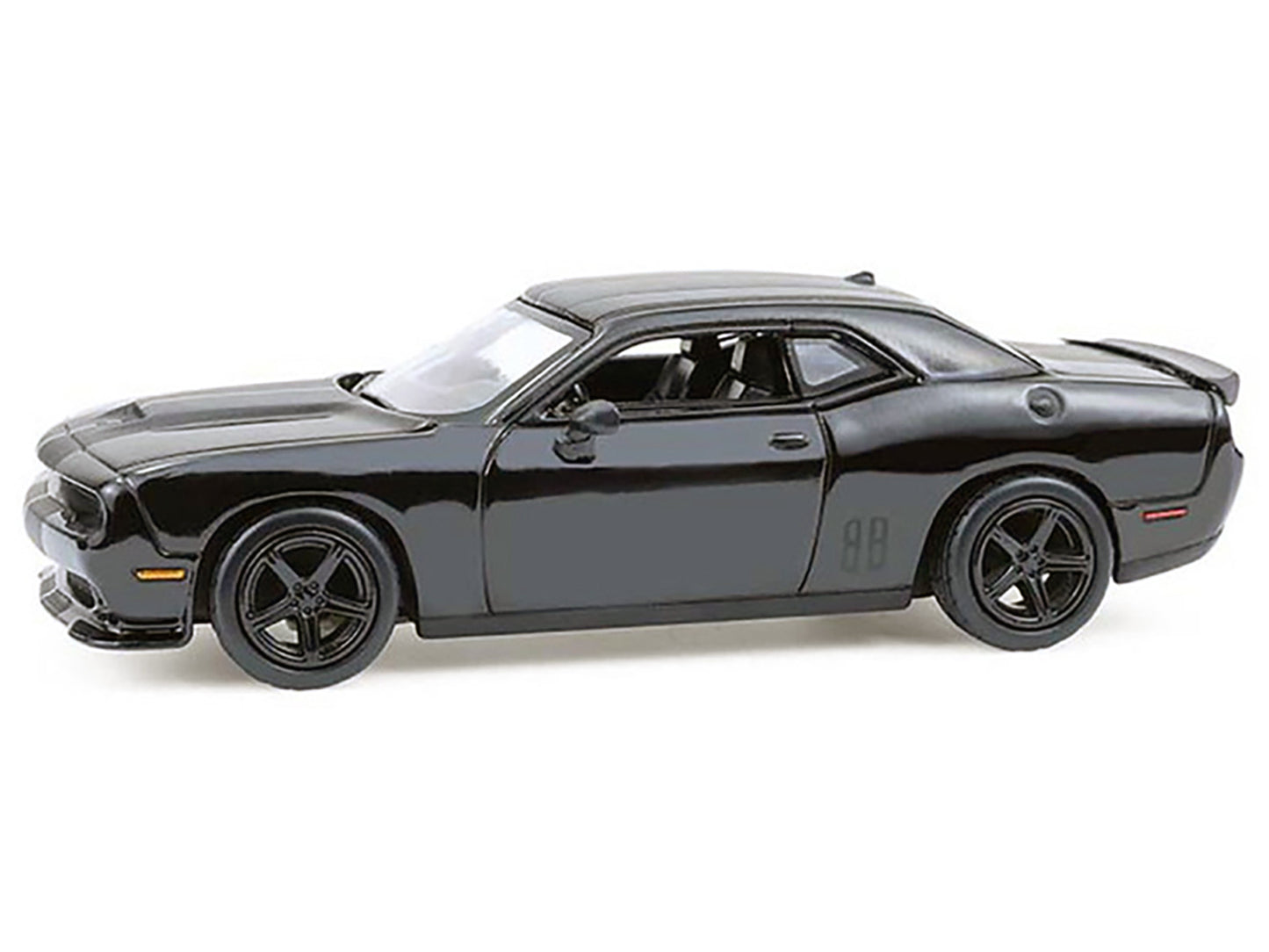 2016 Dodge Challenger R/T Hemi Black "Black Bandit" Series 30 1/64 Diecast Model Car by Greenlight