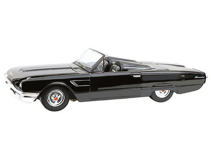 1965 Ford Thunderbird with Tonneau Cover Black "Black Bandit" Series 30 1/64 Diecast Model Car by Greenlight