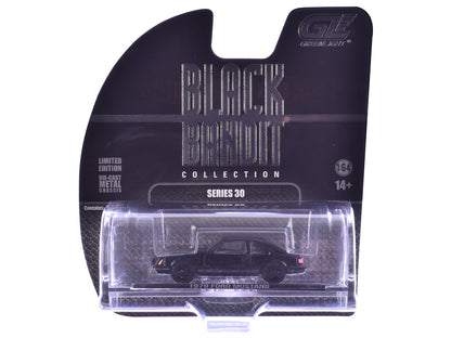 1979 Ford Mustang Fastback Black "Black Bandit" Series 30 1/64 Diecast Model Car by Greenlight