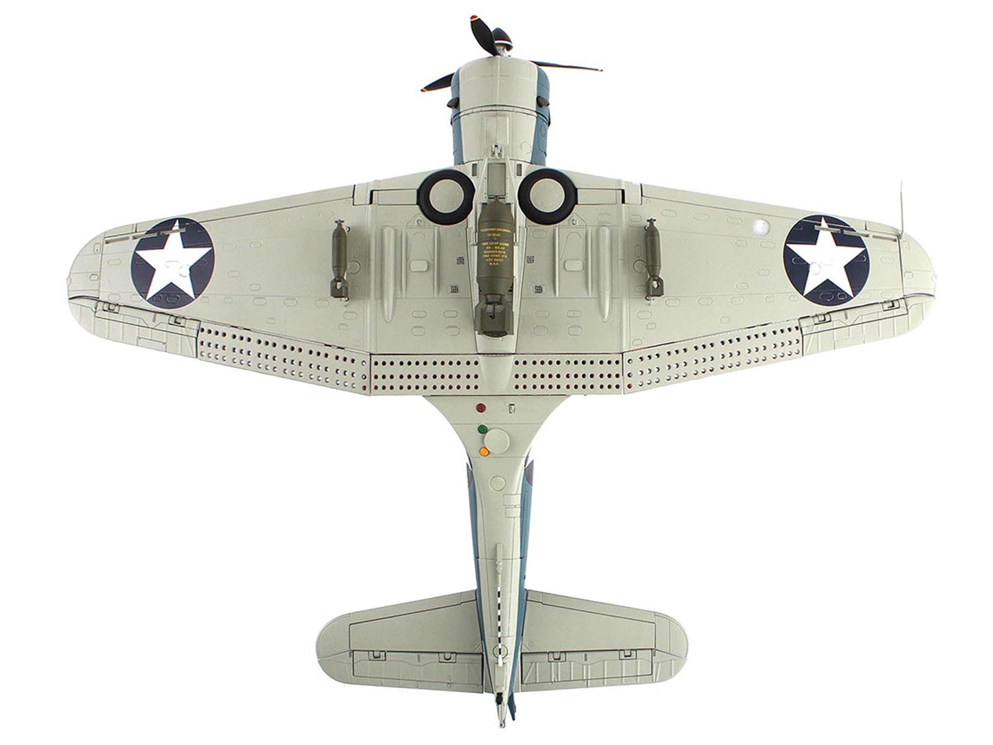 Douglas SBD-3 Dauntless Aircraft "Dusty Kleiss S-7 Scouting Six USS Enterprise" (1942) United States Navy "Premium Collection" 1/32 Diecast Model by Hobby Master