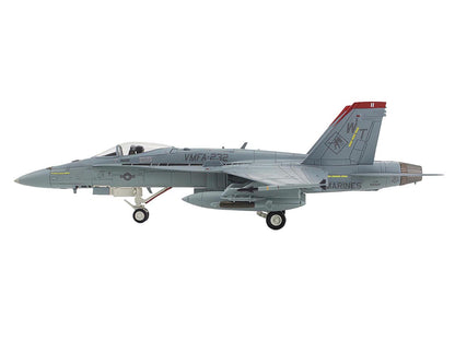 McDonnell Douglas F/A-18C Hornet Aircraft "VMFA-232 Red Devils" (2014) United States Marine Corps "Air Power Series" 1/72 Diecast Model by Hobby Master