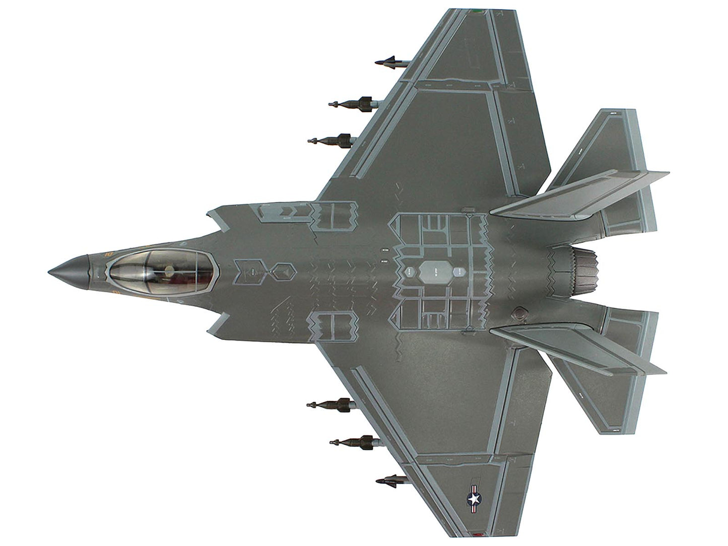 Lockheed F-35C Lightning II Aircraft "VMFA-251" (2024) United States Marine Corps "Air Power Series" 1/72 Diecast Model by Hobby Master