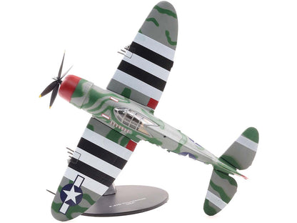 Republic P-47 Thunderbolt Fighter Aircraft "Lt. Col. Francis S. "Gabby" Gabreski" United States Army Air Forces 1/72 Diecast Model by Militaria Die Cast