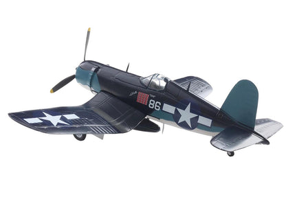 Vought F4U-1A Corsair Fighter Aircraft "Maj. Gregory "Pappy" Boyington VMF 214" United States Marine Corps 1/72 Diecast Model by Militaria Die Cast