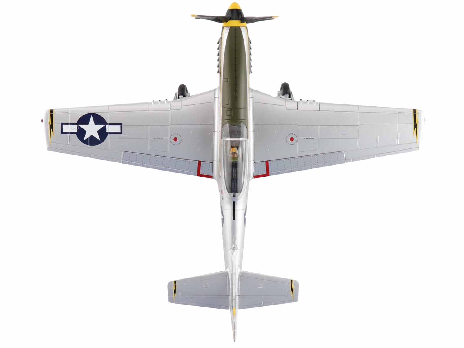North American P-51D Mustang Fighter Aircraft "Lt. Col. McComas 118th Tactical Reconnaissance Squadron 23rd Fighter Group China" (1945) United States Army Air Force "Air Power Series" 1/48 Diecast Model by Hobby Master-DiecastModeler.com