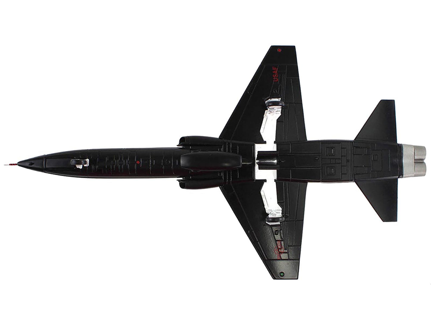 Northrop T-38A Talon Aircraft "65-10342 1st Reconnaissance Squadron 9th Reconnaissance Wing Beale Air Force Base" (2006) United States Air Force "Air Power Series" 1/72 Diecast Model by Hobby Master-DiecastModeler.com