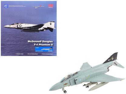 McDonnell Douglas F-4J(UK) Phantom II Fighter-Bomber Aircraft "ZE359 AF Wattisham England" British Royal Air Force "Air Power Series" 1/72 Diecast Model by Hobby Master-DiecastModeler.com