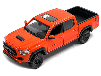 2023 Toyota Tacoma TRD PRO Pickup Truck Solar Octane Orange with Sunroof "Special Edition" Series 1/27 Diecast Model Car by Maisto-DiecastModeler.com