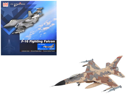 Lockheed F-16C Fighting Falcon Fighter Aircraft "85-474 Rockslide 706th Aggressor Squadron" United States Air Force "Air Power Series" 1/72 Diecast Model by Hobby Master-DiecastModeler.com