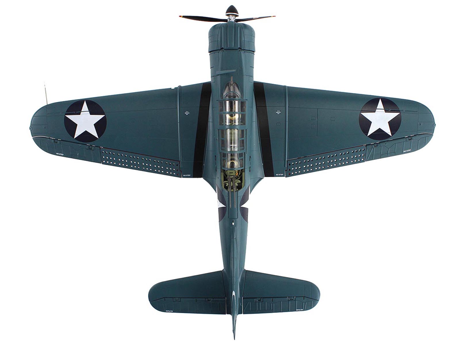 Douglas SBD-3 Dauntless Aircraft "Dusty Kleiss S-7 Scouting Six USS Enterprise" (1942) United States Navy "Premium Collection" 1/32 Diecast Model by Hobby Master-DiecastModeler.com