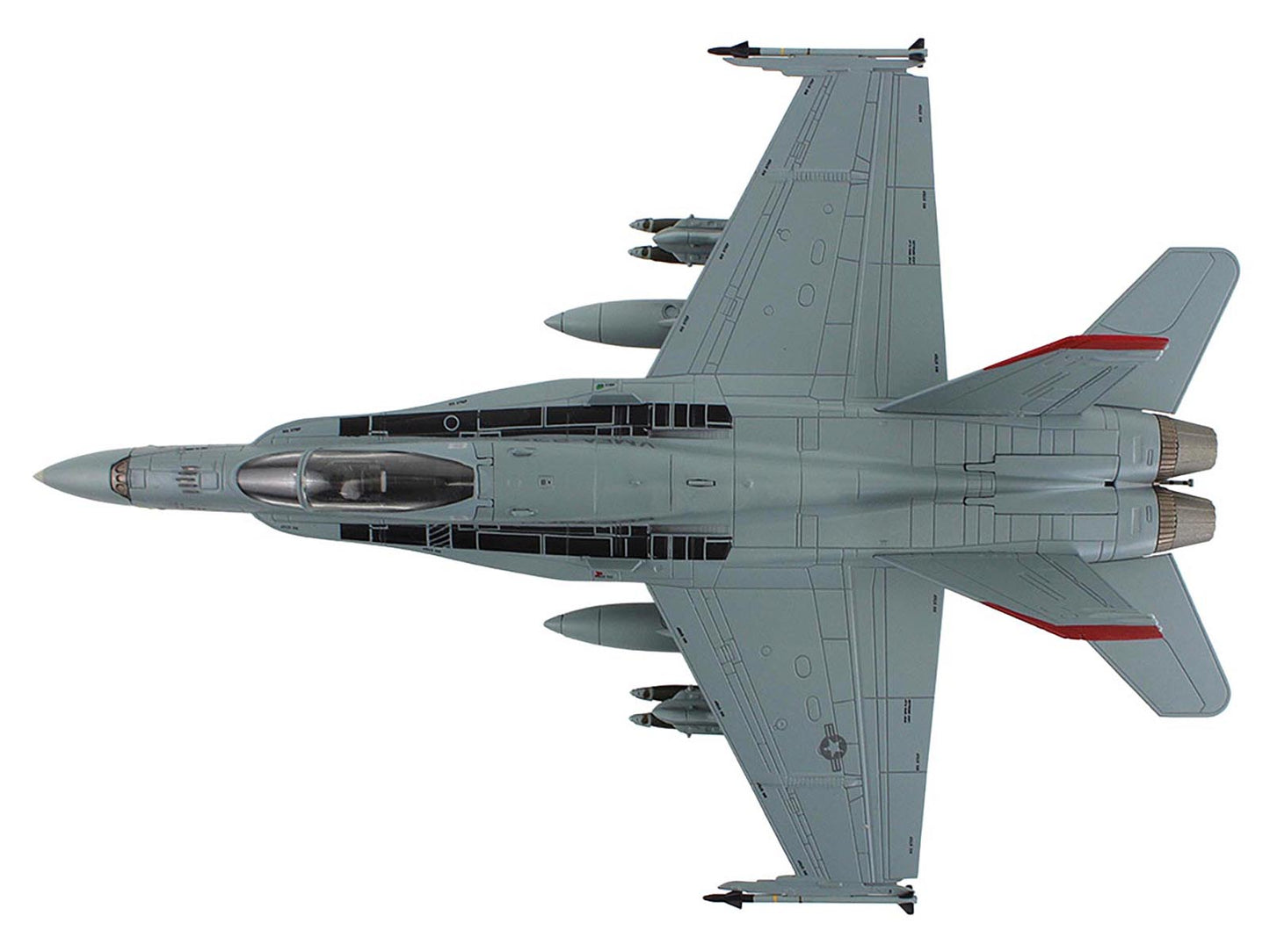 McDonnell Douglas F/A-18C Hornet Aircraft "VMFA-232 Red Devils" (2014) United States Marine Corps "Air Power Series" 1/72 Diecast Model by Hobby Master-DiecastModeler.com