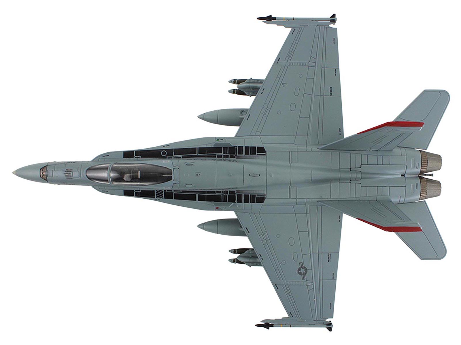 McDonnell Douglas F/A-18C Hornet Aircraft "VMFA-232 Red Devils" (2014) United States Marine Corps "Air Power Series" 1/72 Diecast Model by Hobby Master-DiecastModeler.com