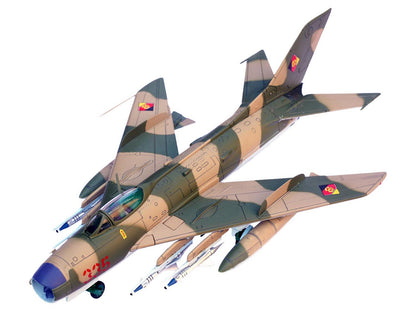 Mikoyan-Gurevich MiG-19PM Farmer-E Fighter Aircraft "Red 335" East German Air Force 1/72 Diecast Model by Panzerkampf-DiecastModeler.com