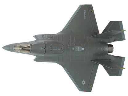 Lockheed Martin F-35B Lightning II Aircraft (Beast Mode) "Black Death VMFA-542 MCAS Cherry Point" (2023) United States Marine Corps "Air Power Series" 1/72 Diecast Model by Hobby Master-DiecastModeler.com