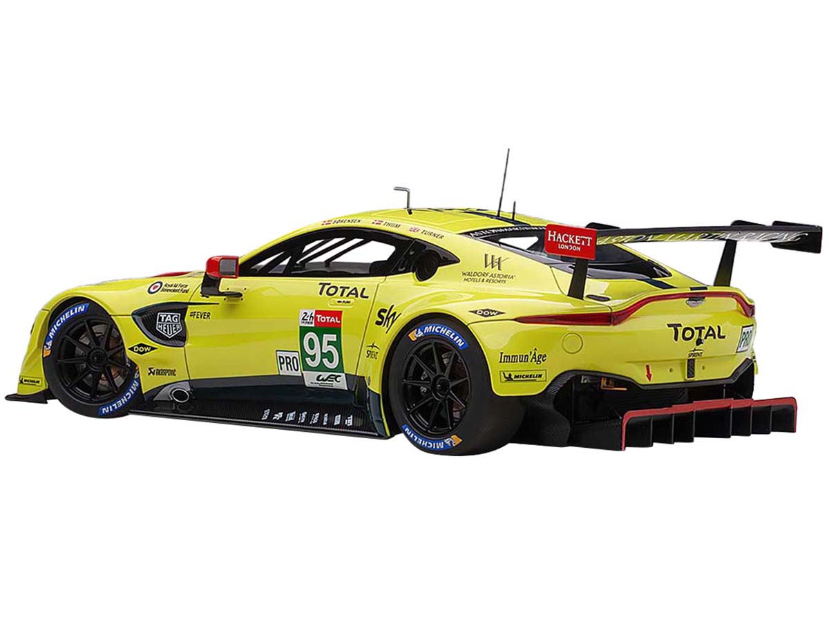 2018 Aston Martin Vantage GTE #95 Sorensen - Thiim - Turner Le Mans PRO 1/18 Model Car by Autoart-DiecastModeler.com