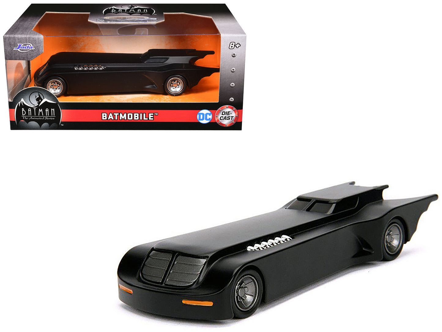 Batmobile "The Animated Series" DC Comics Series Diecast Model Car by Jada