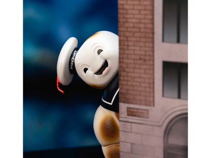 "Ghostbusters" 6" Stay Puft Marshmallow Man Figure with Nano Ecto-1 Car Diorama Set "Ghostbusters" (1984) Movie "Next Level" Series Model by Jada-DiecastModeler.com