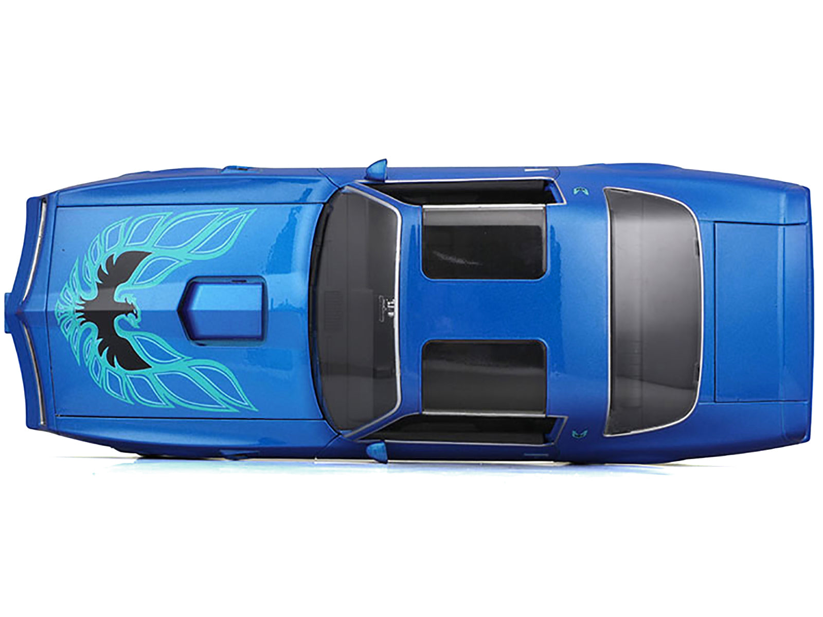 1978 Pontiac Firebird Trans Am Blue Metallic with Hood Graphics "Special Edition" Series 1/18 Diecast Model Car by Maisto-DiecastModeler.com